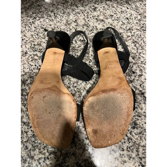 Stuart Weizmen Black strapy heels - Picture 2 of 5